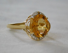 Goldring m. Goldberill & Zirkon -- Gr .20 -