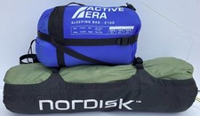 Nordisk Pasch PU 1-Personen Zelt Tunnelzelt + Active Era E100 Schlafsack Set