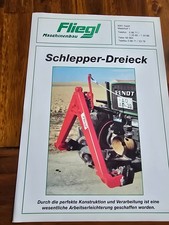 FLIEGL Schlepper Dreieck Traktor Schlepper Prospekt Brochure