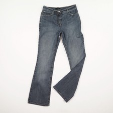 OPUS Damen Jeans Hose Gr. 38/32 dunkelblau Mid Waist 5 Pocket Pants Stretch Ba