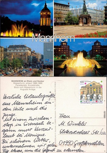 Mannheim wasserturm - mannheim,
