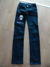 Jeans schwarz Gr. 32 Röhrenjeans Miss Vivi Collection wie neu