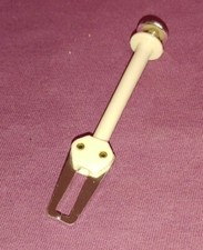 DDR 1 x Würfelzucker Zange Greifer in WEIß - VINTAGE OSTALGIE