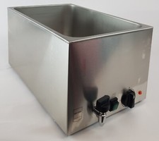 Warmhalter Speisenwärmer Professional Bain Marie GBM1200, Edelstahl,  Neu