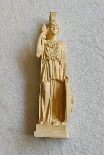 Skulptur figur göttin athena - figur,