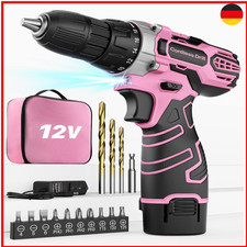 Akkuschrauber 12V Pink Rosa