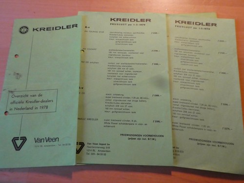 Original kreidler van veen - original,