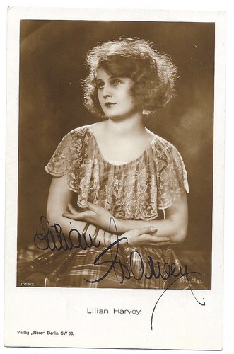 Lilian harvey frühe - harvey,