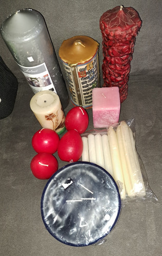 Konvolut kg kerzenwachs - 7,50,