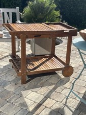 BBQ Beistellwagen Holz