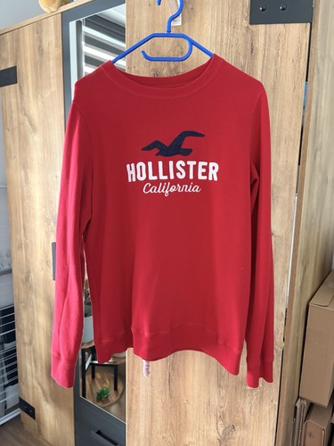 Pullover hollister l rot - hollister,