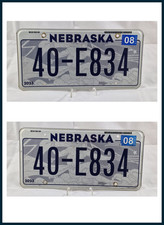 USA Nummernschilder Nebraska
