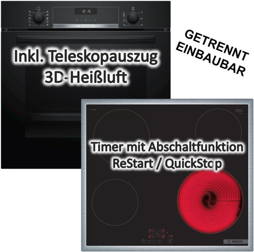 Herdset bosch backofen - herdset,
