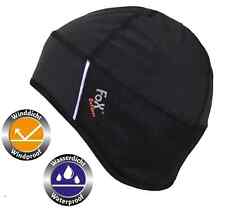 Fox Outdoor Mütze Softshell,schwarz,wasser-winddicht,Laufen,Radfahren,Wandern