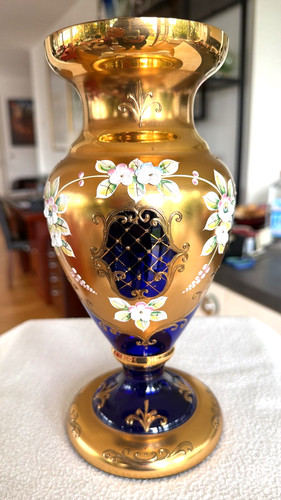Große glas vase bohemia - große,