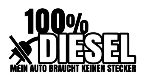 100 diesel aufkleber - diesel, sticker