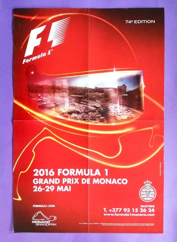 Original rennplakat poster - original,