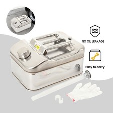 10L Benzinkanister Edelstahl