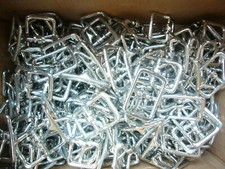 Drahtschnallen für Trensen Hundehalsband Riemen 100 Stück Größe: 20 mm 3/4"