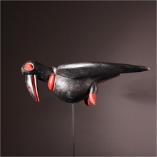 13223 Alte Senufo Vogel Figur