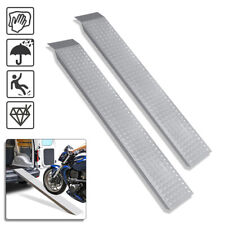 2X Auffahrrampe Rampe Stahl Auffahrschiene bis 400KG Verladerampe Motorradrampe
