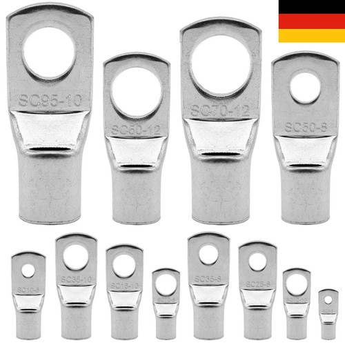 50x ringkabelschuhe blank - 50x,