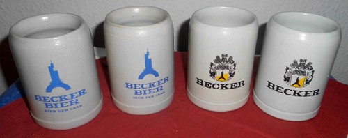 Becker bier steinkrüge je - bier,