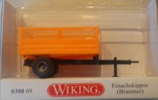 Wiking (Spur H0)  038809    Anhänger  Einachskipper  + OVP - unbenutzt
