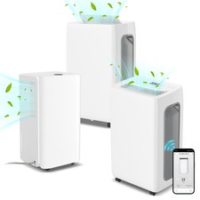 Luftentfeuchter 16/26L/Tag Elektrisch Entfeuchter Bautrockner mit Wassertank APP