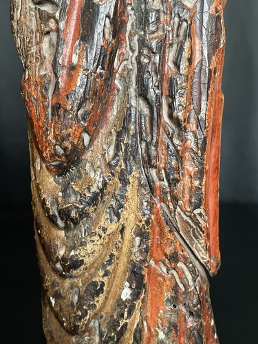 Gotische holz skulptur petrus - holz,