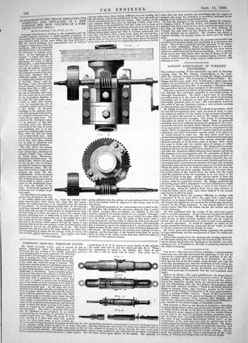 Antiker druck 1866 - antiker, johnson