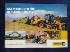 Zeppelin Cat Maschinen für den Agrareinsatz Prospekt 2020 Radlader Telehandler