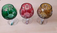 Römer Gläser 3 Stück Dresden Kristall handgeschliffen