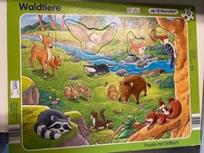 Wald- & Safaritiere, KinderPuzzle mit Griffloch, 18+ Monate, 10-teilig ansehen 