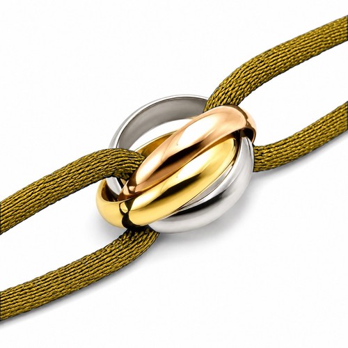 Trinity bracelet gelb armband - bracelet,