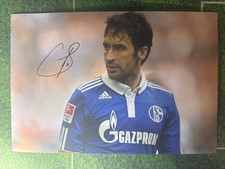 COA Signiertes Großfoto RAUL Autogramm SIGNED PHOTO SCHALKE 04 Unterschrift