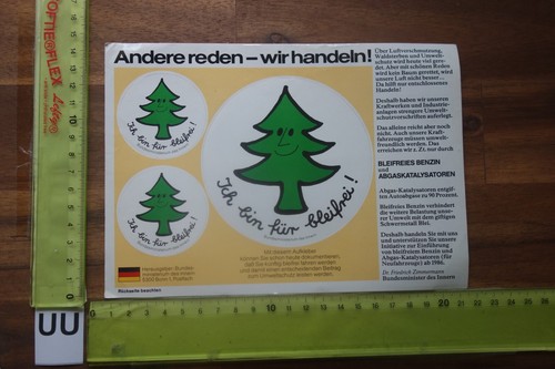 Alter aufkleber umweltschutz - aufkleber,