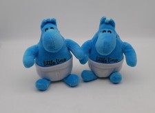 Little Lino Linola Plüsch Stofftier Werbefigur ca 17cm groß 2 Stück