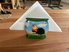 Keramik - Serviettenhalter  Handbemalt  *TOP*!!