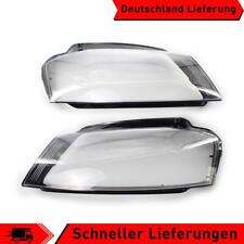 Paar Streuscheibe Scheinwerferglas Scheinwerfergläser für Audi A3 08-12