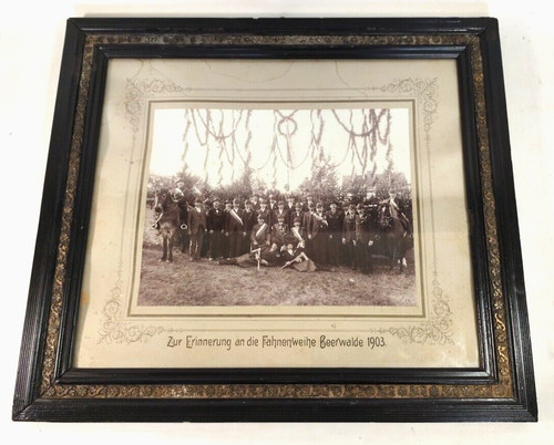 Foto fahnenweihe beerwalde - foto,