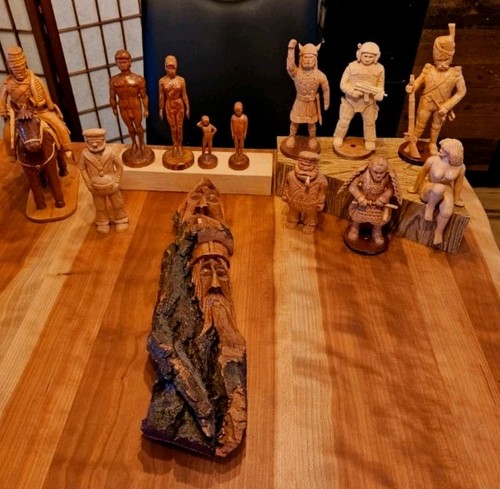 Holzfiguren groß klein - holzfiguren...groß,,