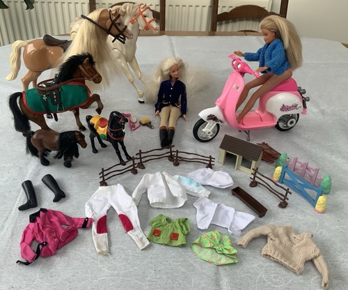 Barbie reiter konvolut - barbie,