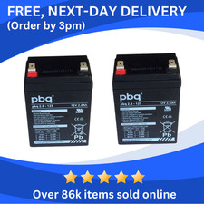 2 x 12V 2,6Ah PBQ Hebebühne /