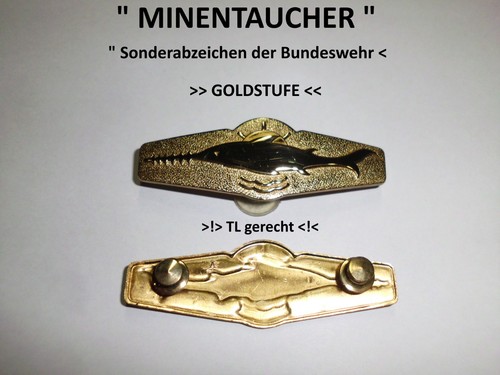 Minentaucher gold bw - ",