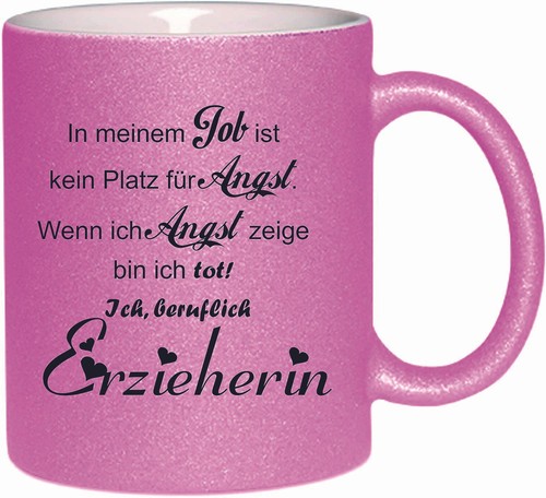 Glitzer kaffetasse in - glitzer-kaffetasse, "