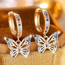 🦋 Damen Creolen Gold