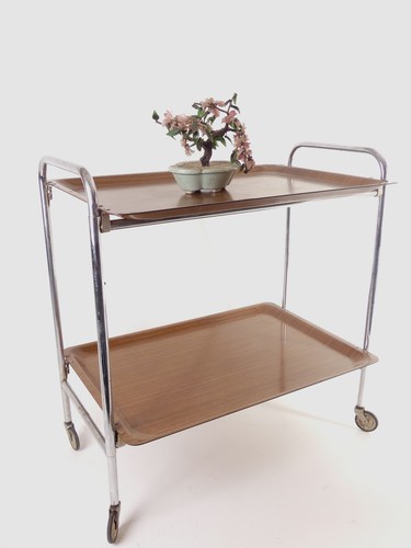 Mid century tea cart - tea, serving