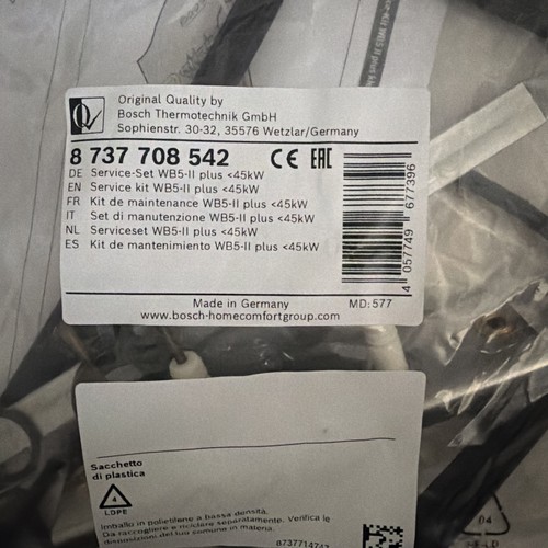Buderus sieger wartungsset - buderus,