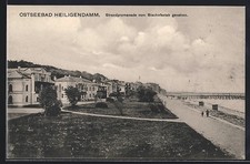 Heiligendamm, Strandpromenade vom Bischofsstab gesehen, Ansichtskarte 